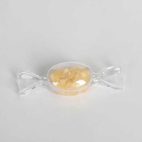 Namzi 10 Stück natürliche Kristallstein-Imitation Süßigkeiten-Rohstein natürlicher gelber Schotterstein Ornamente Schreibtisch-Dekoration DIY Geschenk Handwerk Geschenk Ornamente von Namzi