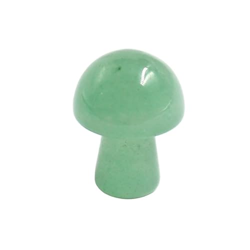 Namzi 10 Stück natürliche grüne Kristallsteine, Pilz-Ornament, Mini, 2 x 1,5 cm, kleiner Pilz-Kristallstein, Handwerk, Desktop-Ornament, Dekoration Namzi 10 Stück natürliche grüne Kristallsteine, Pilz-Ornament, Mini, 2 x 1,5 cm, kleiner Pilz-Kristallstein, Handwerk, Desktop-Ornament, Dekoration von Namzi