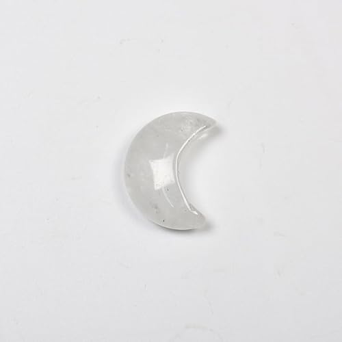 Namzi 10 Stück weißer Naturkristall-Rohstein, Mini, 3 x 2 cm, Mondform, Naturstein, Zubehör, Anhänger, Dekoration, DIY-Dekoration, Geschenkzubehör Namzi 10 Stück weißer Naturkristall-Rohstein, Mini, 3 x 2 cm, Mondform, Naturstein, Zubehör, Anhänger, Dekoration, DIY-Dekoration, Geschenkzubehör von Namzi