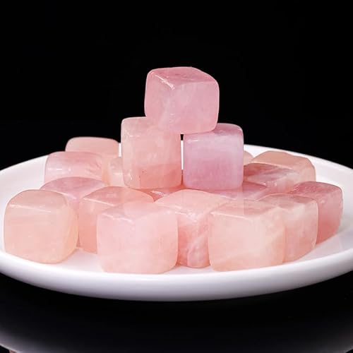 Namzi 100 g natürlicher Kristall-Rohstein, Blockstein, rosa Aromastein, erweiterter Aroma-Stein, Aquarium-Dekoration, natürlicher Blockstein, 1,5–2 cm von Namzi