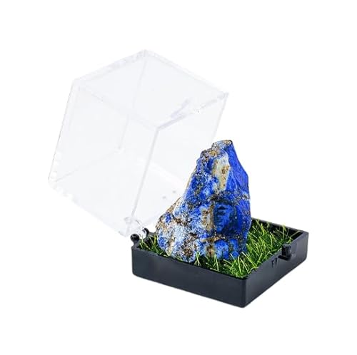 Namzi 2 Stück tiefblaue natürliche Kristall-Rohstein-Mining-Etiketten-Box, Ornament, Kristall-Rohstein, Kinder, Bergbau, Wissenschaft, Popularisierung, Lehrgeschenk, Ornament Namzi 2 Stück tiefblaue natürliche Kristall-Rohstein-Mining-Etiketten-Box, Ornament, Kristall-Rohstein, Kinder, Bergbau, Wissenschaft, Popularisierung, Lehrgeschenk, Ornament von Namzi