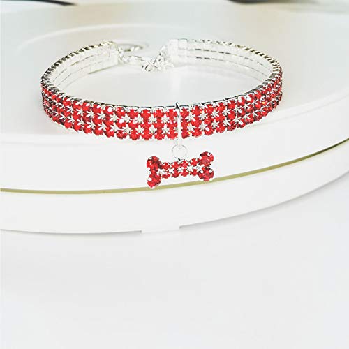 Namzi Haustier-Dekoration, Halsband, Halskette, Katzen- und Hundezubehör, Dekoration, verstellbar, für Welpen, Hunde, Katzen, Haustierpflege-Zubehör, L, A01 Namzi Haustier-Dekoration, Halsband, Halskette, Katzen- und Hundezubehör, Dekoration, verstellbar, für Welpen, Hunde, Katzen, Haustierpflege-Zubehör, L, A01 von Namzi