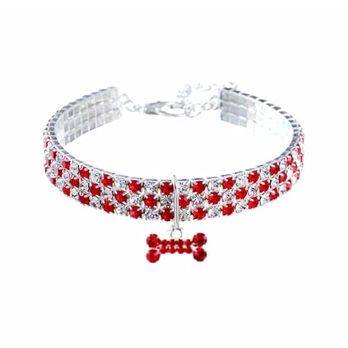 Namzi Haustier-Dekoration, Halsband, Halskette, Katzen- und Hundezubehör, Dekoration, verstellbar, für Welpen, Hunde, Katzen, Haustierpflege-Zubehör, M, A05 Namzi Haustier-Dekoration, Halsband, Halskette, Katzen- und Hundezubehör, Dekoration, verstellbar, für Welpen, Hunde, Katzen, Haustierpflege-Zubehör, M, A05 von Namzi
