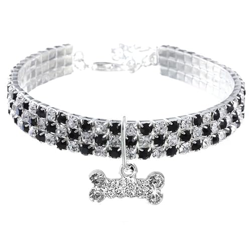 Namzi Haustier-Dekoration, Halsband, Halskette, Katzen- und Hundezubehör, Dekoration, verstellbar, für Welpen, Hunde, Katzen, Haustierpflege-Zubehör, S, A08 Namzi Haustier-Dekoration, Halsband, Halskette, Katzen- und Hundezubehör, Dekoration, verstellbar, für Welpen, Hunde, Katzen, Haustierpflege-Zubehör, S, A08 von Namzi