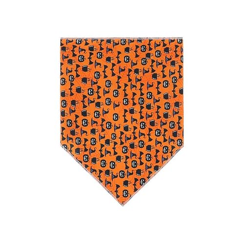 Namzi Hundehalstuch, leicht, schnell trocknend, Poly-Mischgewebe, Dreieckstuch mit niedlichem Muster, verstellbares Taschentuch für mittelgroße und große Hunde, Welpen, Haustiere, Geschenk, 64,8 cm L, von Namzi