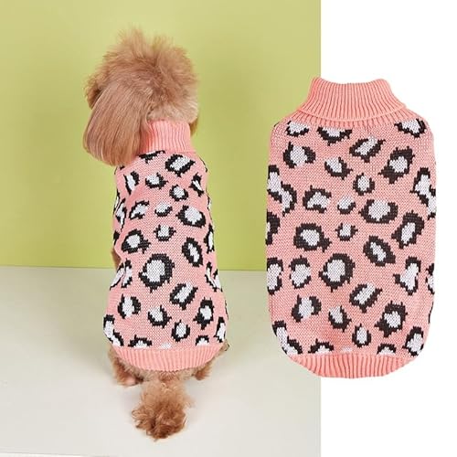 Namzi Pet Dog ClotheL Loft Thickening WarL Lhirt Winter Puppy Lweater for DogL (Pink, L) von Namzi