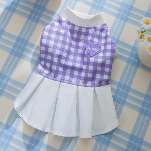Namzi Süßes Welpen-Hundekleid, süßes Prinzessinnenkleid, Katzenkleid, Hunderock für kleine Mädchen (A81, XS) von Namzi