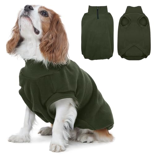 Nanaki Hunde-Fleecepullover, dehnbarer Hunde-Kapuzenpullover, Haustier-Sweatshirt mit Reißverschluss, für Jungen und Mädchen, für Halloween, Weihnachten, drinnen und draußen, Sweatshirt für Herbst und Nanaki Hunde-Fleecepullover, dehnbarer Hunde-Kapuzenpullover, Haustier-Sweatshirt mit Reißverschluss, für Jungen und Mädchen, für Halloween, Weihnachten, drinnen und draußen, Sweatshirt für Herbst und von Nanaki