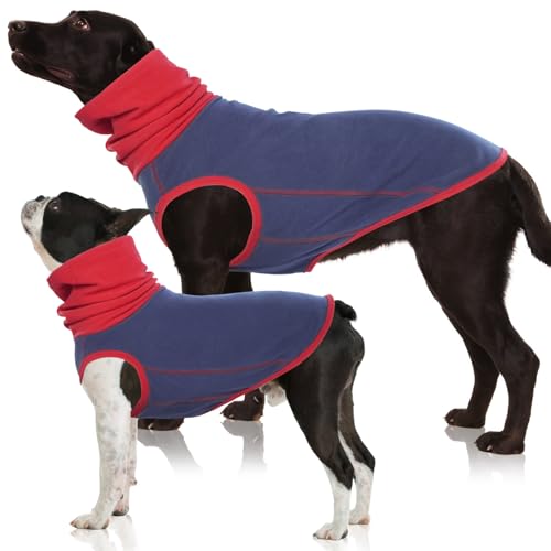Nanaki Hunde-Rollkragenpullover, Fleece-Weste, Pullover, elastische Hunde-Fleecejacke, Weihnachts-Outfit, Hunde-Sweatshirt, Kontrastfarbe, warmer Hundepullover, Winter-Hunde-T-Shirt für kleine, Nanaki Hunde-Rollkragenpullover, Fleece-Weste, Pullover, elastische Hunde-Fleecejacke, Weihnachts-Outfit, Hunde-Sweatshirt, Kontrastfarbe, warmer Hundepullover, Winter-Hunde-T-Shirt für kleine, von Nanaki