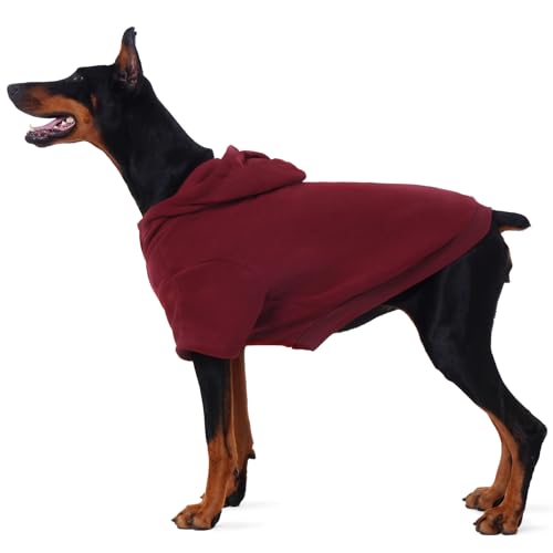 Nanaki Hunde-Sweatshirt mit doppeltem Loch für die Leine, Fleece-Hoodie für Hunde mit Kapuze, warmer Pullover, für Jungen und Mädchen, Halloween, Weihnachten, weiche Hunde-Kapuzenjacke Nanaki Hunde-Sweatshirt mit doppeltem Loch für die Leine, Fleece-Hoodie für Hunde mit Kapuze, warmer Pullover, für Jungen und Mädchen, Halloween, Weihnachten, weiche Hunde-Kapuzenjacke von Nanaki