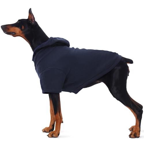 Nanaki Hunde-Sweatshirt mit doppeltem Loch für die Leine, Fleece-Hoodie für Hunde mit Kapuze, warmer Pullover, für Jungen und Mädchen, Halloween, Weihnachten, weiche Hunde-Kapuzenjacke Nanaki Hunde-Sweatshirt mit doppeltem Loch für die Leine, Fleece-Hoodie für Hunde mit Kapuze, warmer Pullover, für Jungen und Mädchen, Halloween, Weihnachten, weiche Hunde-Kapuzenjacke von Nanaki