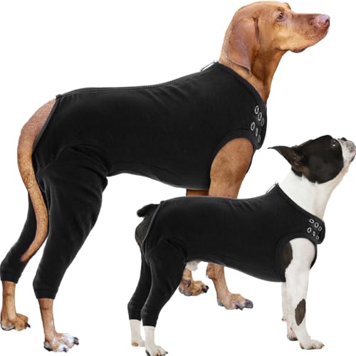 Nanaki Hunde-Wundpflege-Shirt, Beinmanschette gegen Lecken von Hinterbeinen und Bauch, Hunde-OP-Anzug, weiblicher Spay, Hunde-Einteiler für Operationen, weibliche Männer, chirurgische Genesungsanzug, Nanaki Hunde-Wundpflege-Shirt, Beinmanschette gegen Lecken von Hinterbeinen und Bauch, Hunde-OP-Anzug, weiblicher Spay, Hunde-Einteiler für Operationen, weibliche Männer, chirurgische Genesungsanzug, von Nanaki