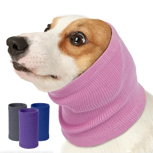 Nanaki Hundehaube, keine Klappe, Ohrenwickel, leises Hunde-Stirnband, Hunde-Kopfbedeckung, kein Schütteln, Ohrenwickel für Hunde, die Fellpflege und Krafttrocknung Haustier-Ohrenschutz für von Nanaki