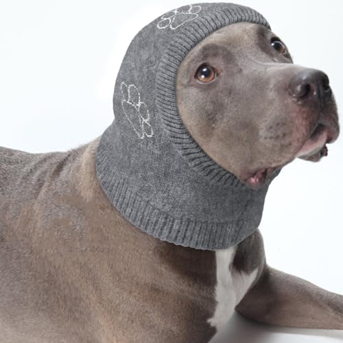 Nanaki Hundehüte, beruhigender Hoodie, Hundeohrschutz, Kopfbedeckung, Hämatom-Wickel, kein Schütteln, Ohrenschützer, Geräuschschutz, Angstlinderung, Feuerwerk, Fellpflege, Gewitter, Bad von Nanaki