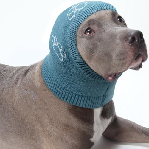 Nanaki Hundehüte, beruhigender Kapuzenpullover, Hundeohrschutz, Ohrenschutz, Hämatome, Ohrwickel für Hunde, kein Schütteln, Ohrenschützer, Geräuschschutz, Feuerwerk, Fellpflege, Gewitter von Nanaki