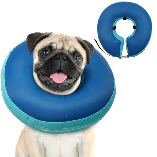 Nanaki Hundekegelhalsband für kleine, mittelgroße und große Hunde und Katzen, weiche Hundekegel, Alternative, aufblasbares Halsband, schützendes Hunde-Genesungshalsband nach Operationen, verstellbares von Nanaki