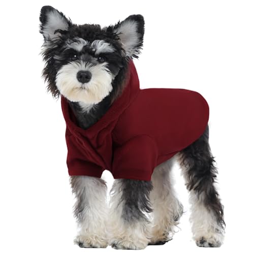 Nanaki Kapuzenpullover für kleine Hunde mit doppeltem Loch für die Leine, warmer Fleece-Pullover mit Kapuze, weiche Halloween-Haustierjacke, Herbst-Winter-Kleidung für Jungen, Mädchen, Chihuahua Nanaki Kapuzenpullover für kleine Hunde mit doppeltem Loch für die Leine, warmer Fleece-Pullover mit Kapuze, weiche Halloween-Haustierjacke, Herbst-Winter-Kleidung für Jungen, Mädchen, Chihuahua von Nanaki