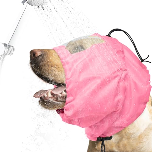 Nanaki Verstellbare Duschhauben für Hundeohren, Hundeohrabdeckungen für Badewanne, Duschhaube, wiederverwendbar, wasserdicht, Ohrenschutz für Hunde, Hundeohrenschutz für Bad, Hundebad, Ohrenschutz, Nanaki Verstellbare Duschhauben für Hundeohren, Hundeohrabdeckungen für Badewanne, Duschhaube, wiederverwendbar, wasserdicht, Ohrenschutz für Hunde, Hundeohrenschutz für Bad, Hundebad, Ohrenschutz, von Nanaki