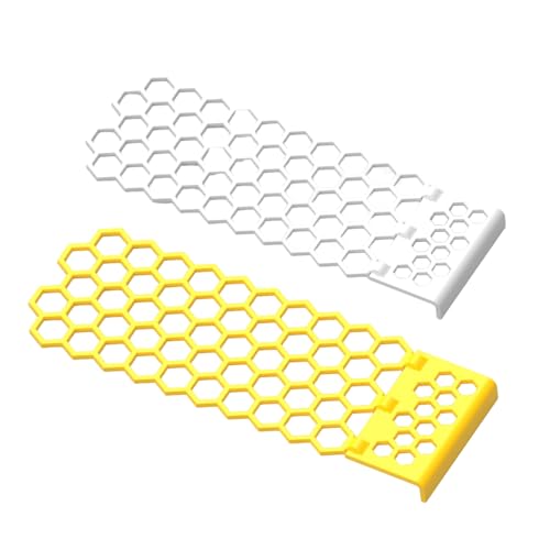 2er-Pack Schwimmende Bieneninsel,Bunte Bienentränke Schmetterlingstränke,Schwimmende Bienenleiter Für Bienennäpfe Im Garten Und Vogeltränken,Bienentränke Für Durstige Bestäuber von Nankoyal