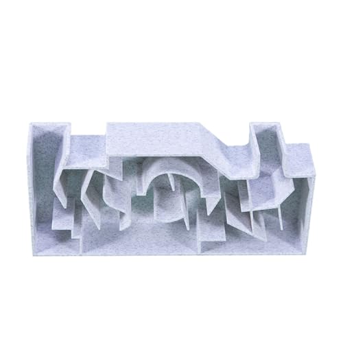 Nankoyal Garnelentunnel – Garnelenzuchthöhle, unterirdische Höhle, Aquarium-Labyrinth-Lebensraum für Eckwand, Krabben, Wels, Versteckbeobachtung von Nankoyal