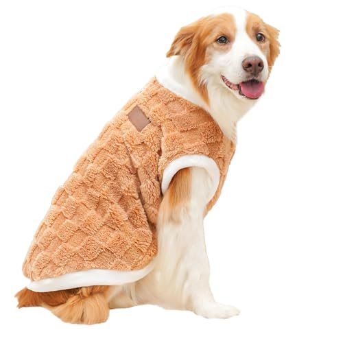 Nankoyal Hunde-Winterkleidung, Haustiermantel für kaltes Wetter | Weicher Haustierpullover | Leichter Pullover für Hunde, Winddichte Haustierkleidung für kleine mittelgroße Hunde großer Rassen Nankoyal Hunde-Winterkleidung, Haustiermantel für kaltes Wetter | Weicher Haustierpullover | Leichter Pullover für Hunde, Winddichte Haustierkleidung für kleine mittelgroße Hunde großer Rassen von Nankoyal