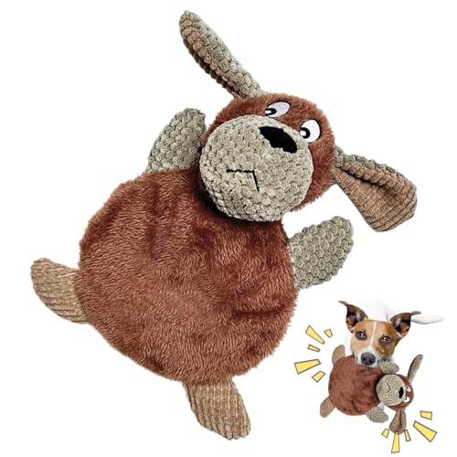 Nankoyal Hundespielzeug, um sie zu beschäftigen,Hundespielzeug für vielbeschäftigte Hunde - Crinkle Squeak Animal Interaktives Haustier-Plüschtier | Robustes Kauspielzeug, Haustierbedarf für kleine, Nankoyal Hundespielzeug, um sie zu beschäftigen,Hundespielzeug für vielbeschäftigte Hunde - Crinkle Squeak Animal Interaktives Haustier-Plüschtier | Robustes Kauspielzeug, Haustierbedarf für kleine, von Nankoyal