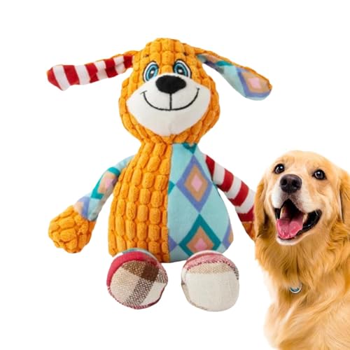 Nankoyal Quietschendes, ausgestopftes Hundespielzeug,Plüsch-Quietschspielzeug für Hunde - Niedliche Tier-Kauspielzeuge,Interaktives Apportierspiel, bereicherndes Spielzeug für Hunde zum Spielen im Nankoyal Quietschendes, ausgestopftes Hundespielzeug,Plüsch-Quietschspielzeug für Hunde - Niedliche Tier-Kauspielzeuge,Interaktives Apportierspiel, bereicherndes Spielzeug für Hunde zum Spielen im von Nankoyal