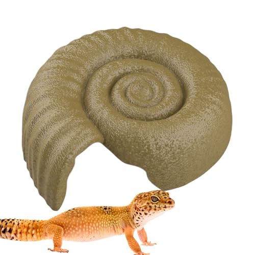 Nankoyal Schlangenversteck in Ammonit-Form, Käfigunterschlupf, Nest – Unterschlupf, dekorativer Lebensraum für Terrarium, Zuhause, Ruhe, Versteck, Garten, Spielen, Schlaftank Nankoyal Schlangenversteck in Ammonit-Form, Käfigunterschlupf, Nest – Unterschlupf, dekorativer Lebensraum für Terrarium, Zuhause, Ruhe, Versteck, Garten, Spielen, Schlaftank von Nankoyal