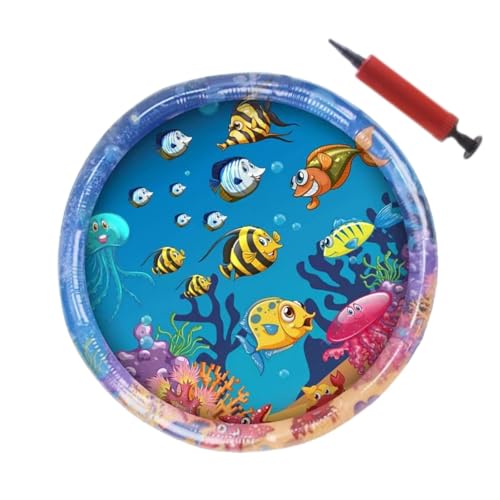 Nankoyal Wasserspielmatte Katze,Runden Wasserspielmatte Für Katzen,Sensorische Wasserspielmatte Für Katzen,Sommer Verdickte Sommer Wassersensor Spielmatte Für Katzen Nankoyal Wasserspielmatte Katze,Runden Wasserspielmatte Für Katzen,Sensorische Wasserspielmatte Für Katzen,Sommer Verdickte Sommer Wassersensor Spielmatte Für Katzen von Nankoyal