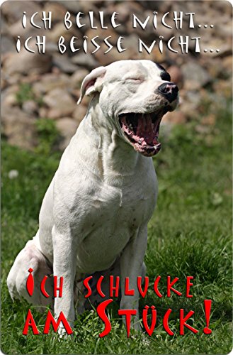 +++ DOGO ARGENTINO - Metall WARNSCHILD Schild Hundeschild Sign - DAO 07 T11 von Nanyuk