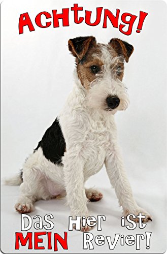 Nanyuk +++ Foxterrier - Metall Warnschild Schild Hundeschild Sign - Fox 08 T26 Nanyuk +++ Foxterrier - Metall Warnschild Schild Hundeschild Sign - Fox 08 T26 von Nanyuk