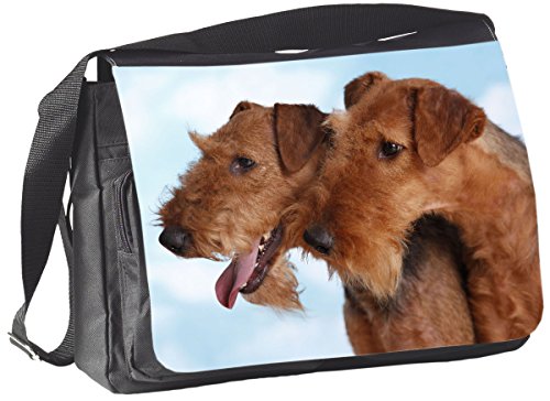 Nanyuk +++ Airedale Terrier - COLLEGETASCHE Tasche UMHÄNGETASCHE Schultertasche - AIT 05 Nanyuk +++ Airedale Terrier - COLLEGETASCHE Tasche UMHÄNGETASCHE Schultertasche - AIT 05 von Nanyuk