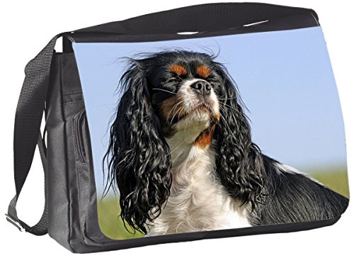 Nanyuk +++ Cavalier King Charles Spaniel - COLLEGETASCHE Tasche UMHÄNGETASCHE Schultertasche - CKC 03 Nanyuk +++ Cavalier King Charles Spaniel - COLLEGETASCHE Tasche UMHÄNGETASCHE Schultertasche - CKC 03 von Nanyuk