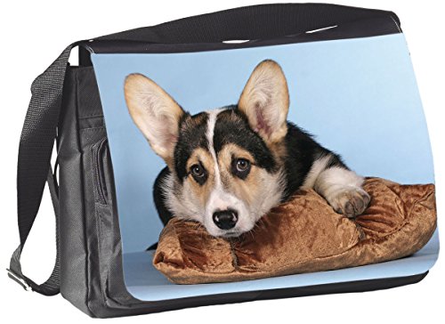 Nanyuk +++ Welsh Corgi Pembroke - COLLEGETASCHE Tasche UMHÄNGETASCHE Schultertasche - WCP 03 Nanyuk +++ Welsh Corgi Pembroke - COLLEGETASCHE Tasche UMHÄNGETASCHE Schultertasche - WCP 03 von Nanyuk