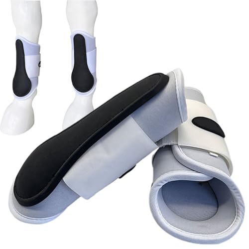 Atmungsaktiven Pferdebein Ärmeln - Stiefel Der Pferdebeinstiefel, Schutzhöre Mit Pferdebein | Therapeutische Stütze Für Pferdebein, Verstellbare Beinpackungen Für, Langlebige Pferdebeinschutzau von Naqqios