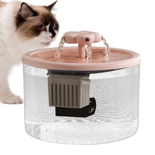 Automatische Katzenwasserbrunnen - Ruhe Haustier -Trinkschale, Innenhundhydrationen Feeder | Tragbare Haustiere Wasserspender, Innenkatzen Der Hydratationsstation Für Wohnzimmer Küchen Schlafzimmer Automatische Katzenwasserbrunnen - Ruhe Haustier -Trinkschale, Innenhundhydrationen Feeder | Tragbare Haustiere Wasserspender, Innenkatzen Der Hydratationsstation Für Wohnzimmer Küchen Schlafzimmer von Naqqios