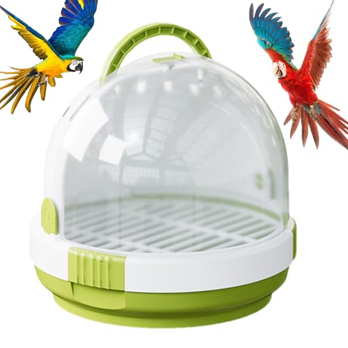 Hamster Cage Travel - Hamster Carrier -Rucksack für Reisen | Hamster Reiseträger Carry Case, Hard -Shell -Hamsterträger, belüfteter Hamster -Reiseträger für Sittich Cockatiel von Naqqios