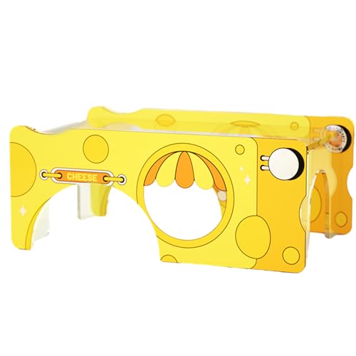 Hamster Schlafhöhle, Samt Baumwolle Hamcock Plüsch Hamster, Bequemes Fleece Hamster Haus, Warmer Zwerghamster Käfig mit weicher Matte, Kleintierhöhle Bett für Chinchilla Hamster Glider Kätzchen Hamster Schlafhöhle, Samt Baumwolle Hamcock Plüsch Hamster, Bequemes Fleece Hamster Haus, Warmer Zwerghamster Käfig mit weicher Matte, Kleintierhöhle Bett für Chinchilla Hamster Glider Kätzchen von Naqqios