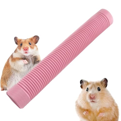 Hamster -Tunnel - Frettchen -Tunnelrohr, Raumsparende Kauspielzeug | Tragbares Spielrohr, Interaktiver Übungsweg, Langlebiges Kleines Pet -Spielplatzzubehör, Lustige Aktivitätsausrüstung Hamster -Tunnel - Frettchen -Tunnelrohr, Raumsparende Kauspielzeug | Tragbares Spielrohr, Interaktiver Übungsweg, Langlebiges Kleines Pet -Spielplatzzubehör, Lustige Aktivitätsausrüstung von Naqqios