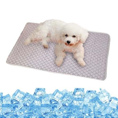 Hunde Kühlmatte - Terrasse Hundematte, Camping Hundebett | Hunde Kühlmatte, Haustier Verdickte Eisblock, wasserdichte Hundekühlmatte Für Strandfahrten Im Freien Im Freien Im Hinterhof Home Camping Hunde Kühlmatte - Terrasse Hundematte, Camping Hundebett | Hunde Kühlmatte, Haustier Verdickte Eisblock, wasserdichte Hundekühlmatte Für Strandfahrten Im Freien Im Freien Im Hinterhof Home Camping von Naqqios