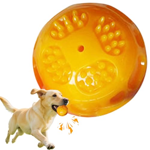 Hundekugeln - Welpe Zahne Squeak -Spielzeug, Interaktiver Hundeball | Langeweile Reliefspielzeug, Hund Kaute Beruhigend Nahrungsball Für Aggressive Kau -Welpen -Training Langeweile Langeweile Freigabe Hundekugeln - Welpe Zahne Squeak -Spielzeug, Interaktiver Hundeball | Langeweile Reliefspielzeug, Hund Kaute Beruhigend Nahrungsball Für Aggressive Kau -Welpen -Training Langeweile Langeweile Freigabe von Naqqios