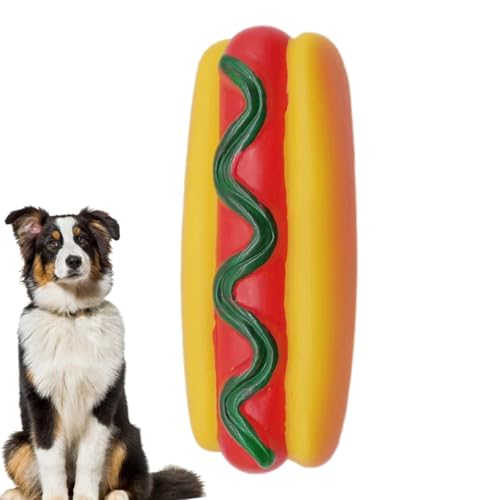 Interaktives Kauspielzeug Für Hunde – Quietschendes Hundespielzeug Für Kleine Hunde | Bissfestes Stimmspielzeug In Hot-Dog-Form, Hundekauspielzeug, Robustes Hundespielzeug, Für Kleine, Mittlere Und Gr Interaktives Kauspielzeug Für Hunde – Quietschendes Hundespielzeug Für Kleine Hunde | Bissfestes Stimmspielzeug In Hot-Dog-Form, Hundekauspielzeug, Robustes Hundespielzeug, Für Kleine, Mittlere Und Gr von Naqqios