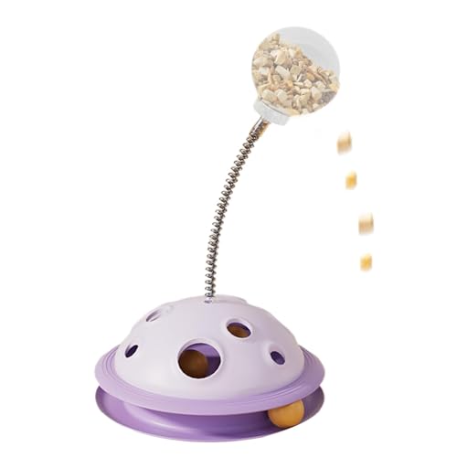 Katzenspielzeug, interaktiv, langsames Fressen, Katzenspielzeug, interaktives rotierendes Katzenspielzeug, rotierende Plattform für Katzen, Ball Katzenspielzeug, interaktiv, langsames Fressen, Katzenspielzeug, interaktives rotierendes Katzenspielzeug, rotierende Plattform für Katzen, Ball von Naqqios