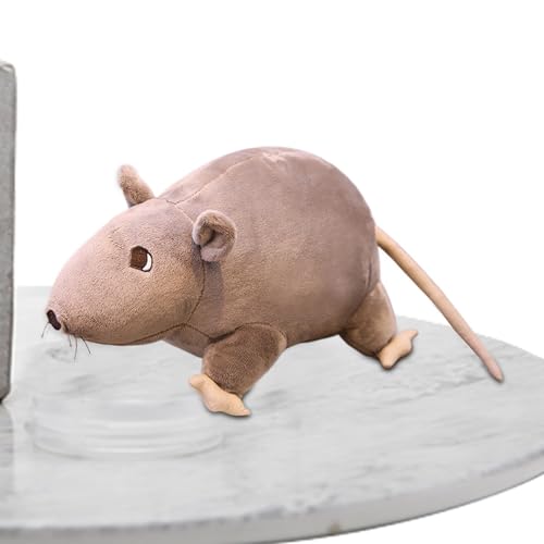 Naqqios Plüschspielzeug, Maus-Spielzeug, Spielzeugmaus, realistische Maus, weiches Plüschtier, Partyzubehör für kleine Streiche, künstliches Katzenspielzeug für den Innenbereich Naqqios Plüschspielzeug, Maus-Spielzeug, Spielzeugmaus, realistische Maus, weiches Plüschtier, Partyzubehör für kleine Streiche, künstliches Katzenspielzeug für den Innenbereich von Naqqios