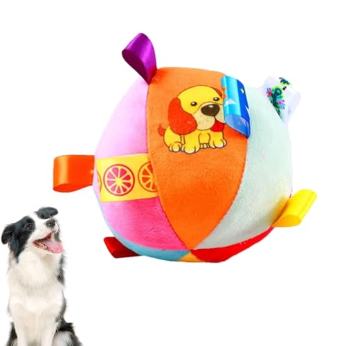 Naqqios Quietschendes Hundespielzeug – Schnüffelspielzeug für Hunde | Süßes Plüsch-Beißspielzeug mit Ball, Heimtierbedarf, Geräuschspielzeug für Hunde Naqqios Quietschendes Hundespielzeug – Schnüffelspielzeug für Hunde | Süßes Plüsch-Beißspielzeug mit Ball, Heimtierbedarf, Geräuschspielzeug für Hunde von Naqqios
