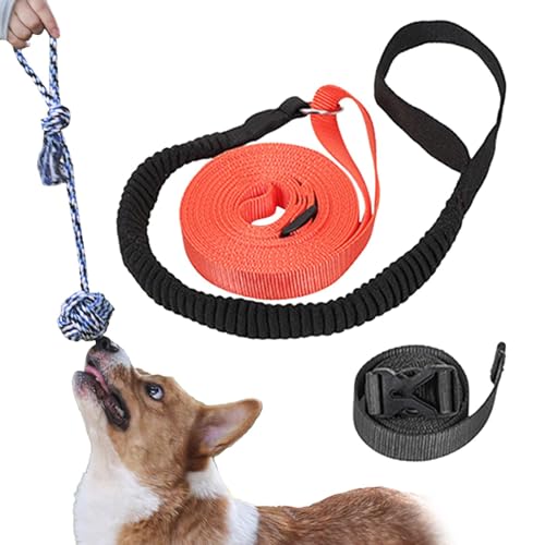 Naqqios Seilspielzeug für Hunde | Lustiges Hundespielzeug mit Ball Baumzerrer Hundespielzeug | Hundespielzeug zum Ziehen, Outdoor-Hundespielzeug, Hundebaum-Zerrspielzeug für Outdoor-Sportarten, Naqqios Seilspielzeug für Hunde | Lustiges Hundespielzeug mit Ball Baumzerrer Hundespielzeug | Hundespielzeug zum Ziehen, Outdoor-Hundespielzeug, Hundebaum-Zerrspielzeug für Outdoor-Sportarten, von Naqqios