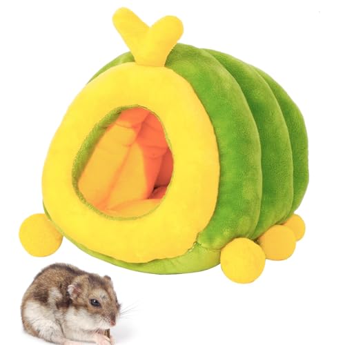 Naqqios Winter-Hamsterhaus – warmes Raupen-Hamsterbett, waschbar, Baumwolle, Schlafnest, Winterhamster-Zubehör für kleine Haustiere Naqqios Winter-Hamsterhaus – warmes Raupen-Hamsterbett, waschbar, Baumwolle, Schlafnest, Winterhamster-Zubehör für kleine Haustiere von Naqqios