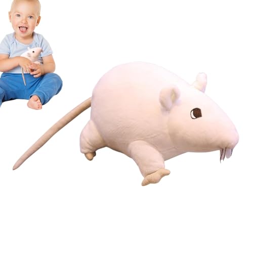 Plüschspielzeug Ratten, Plüschmaus, realistische Maus aus weichem Plüsch – Partyzubehör für kleine Streiche, künstliches Katzenspielzeug für den Innenbereich Plüschspielzeug Ratten, Plüschmaus, realistische Maus aus weichem Plüsch – Partyzubehör für kleine Streiche, künstliches Katzenspielzeug für den Innenbereich von Naqqios