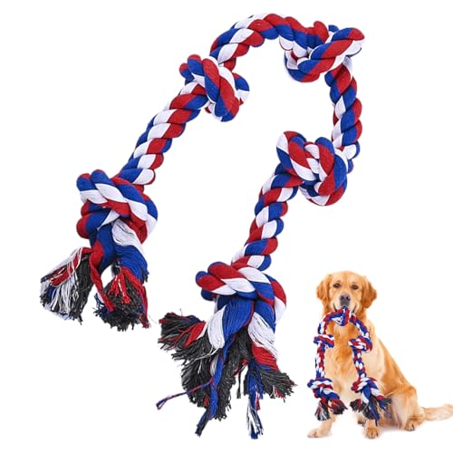 Welpen-Kauspielzeug – Unzerstörbares Hundespielzeug, Robustes Kauspielzeug | Zahnreinigung, Robustes Hundeseil, Beißspielzeug Für Welpen, Beißspielzeug Für Welpen, Zahnpflege, Interaktives Spiel Welpen-Kauspielzeug – Unzerstörbares Hundespielzeug, Robustes Kauspielzeug | Zahnreinigung, Robustes Hundeseil, Beißspielzeug Für Welpen, Beißspielzeug Für Welpen, Zahnpflege, Interaktives Spiel von Naqqios