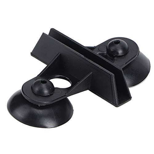 Naroote 40PCS Aquarium Trennclip, Schwarz, PVC, Aquariumtrenner, Fisch, Innenbereich von Naroote